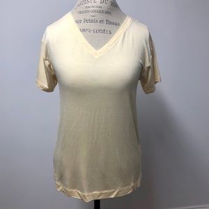NWT LOFT yellow t-shirt